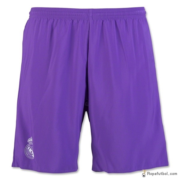 Pantalones Real Madrid Replica Segunda Ropa 2016/17 Purpura